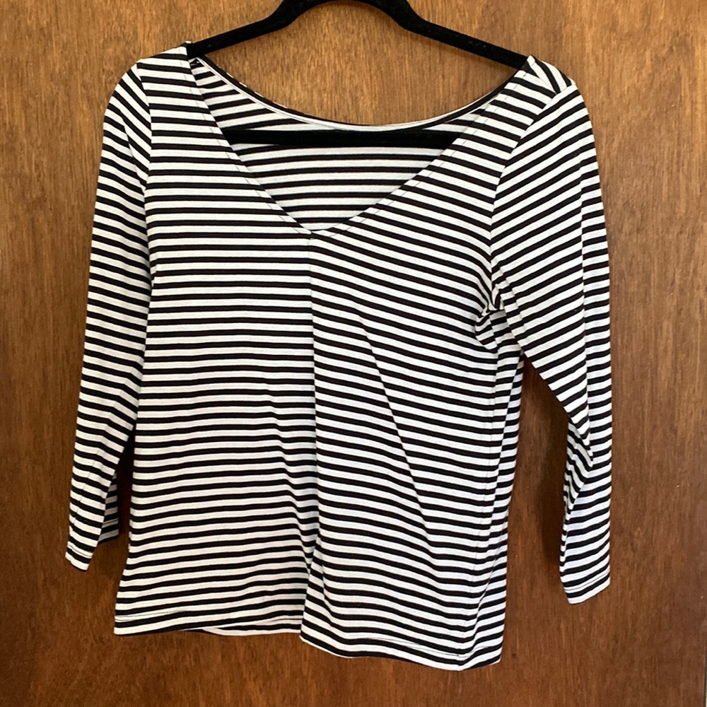 Vetta Reversible Striped Tee